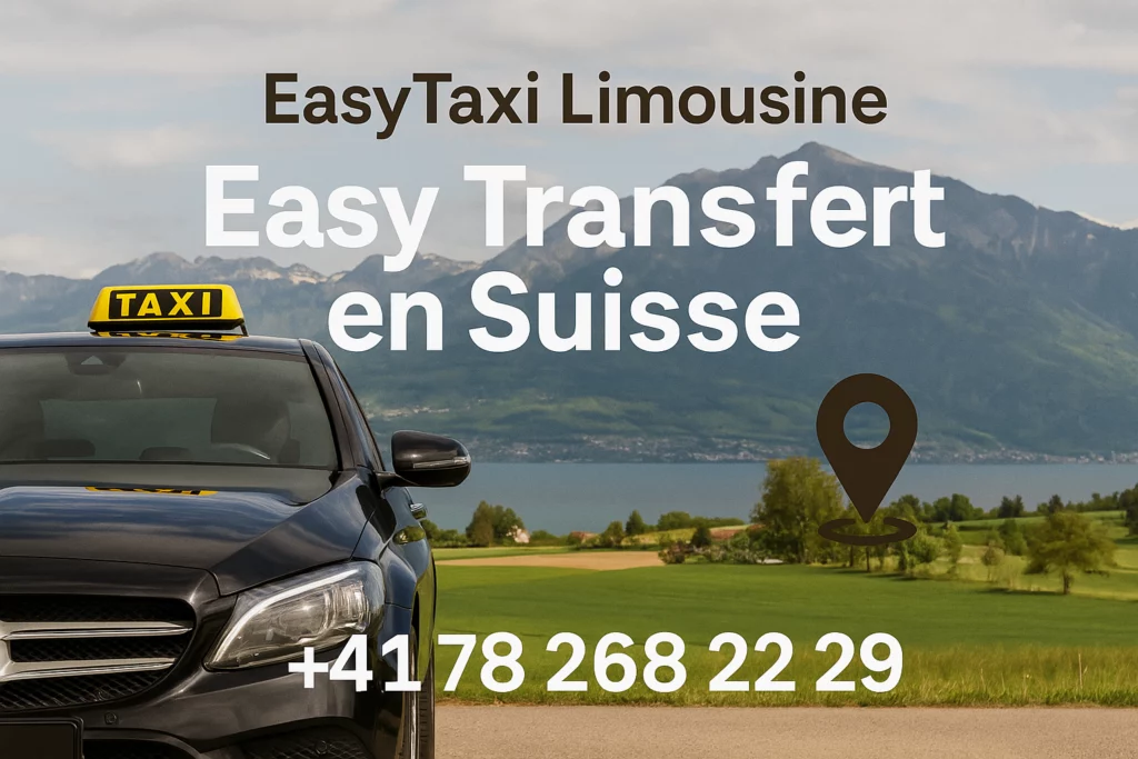 Easy transfert en Suisse avec EasyTaxi Limousine